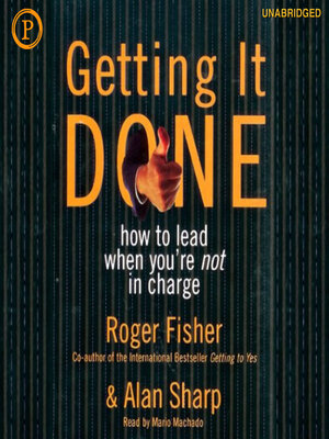 cover image of Getting It Done